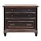 Hartford Hartford File Cabinet in Two Tone Distressed Black IMHF450 - alternate 1